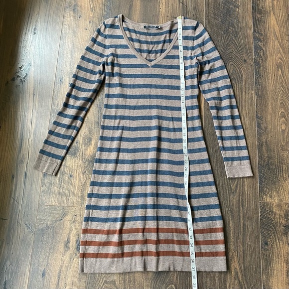 Peruvian Connection Pomata Cotton Striped Knit Sweater Dress size small - Picture 5 of 8